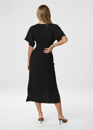 Miloine drape kjole Black Neo Noir 
